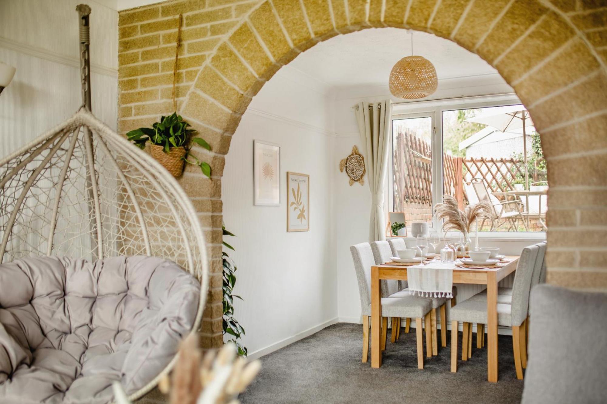 שפילד Serene Boho Retreat: White Oak Charm House 7Ppl מראה חיצוני תמונה